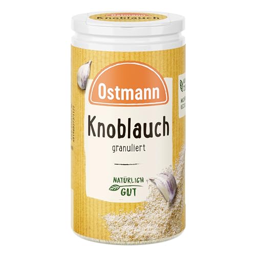 Ostmann Knoblauch granuliert, 4er Pack (4 x 50 g) (Verpackungsdesign kann abweichen) von Ostmann