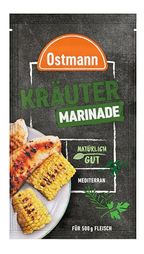 Ostmann Gewürze – Kräuter Marinade, flüssige Grillmarinade mit mediterraner Kräuter-Note, Gewürzmischung für 500 g Fleisch, ideal zum Grillen & Verfeinern von Speisen, 60 ml, 1 Stück (1er Pack) Ostmann Gewürze – Kräuter Marinade, flüssige Grillmarinade mit mediterraner Kräuter-Note, Gewürzmischung für 500 g Fleisch, ideal zum Grillen & Verfeinern von Speisen, 60 ml, 1 Stück (1er Pack) von Ostmann