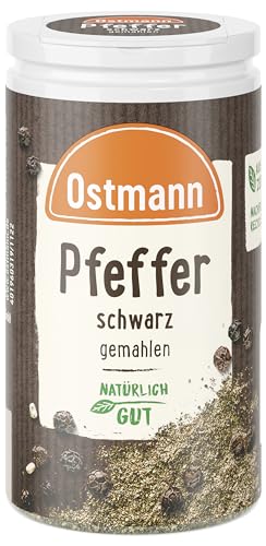 Ostmann Pfeffer schwarz gemahlen, 40 g von Ostmann