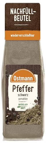 Ostmann Pfeffer schwarz gemahlen, 50 g Ostmann Pfeffer schwarz gemahlen, 50 g von Ostmann