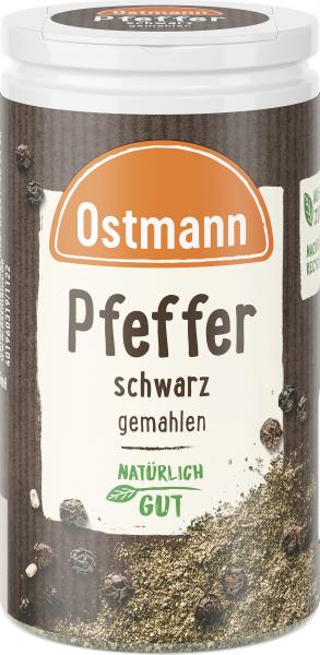 Ostmann Pfeffer schwarz gemahlen von Ostmann