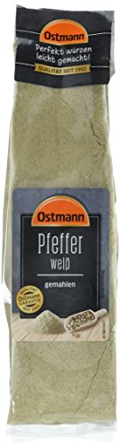 Ostmann Pfeffer weiß gemahlen, 2er Pack (2 x 200 g) von Ostmann