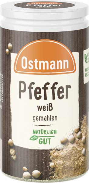 Ostmann Pfeffer weiß gemahlen von Ostmann