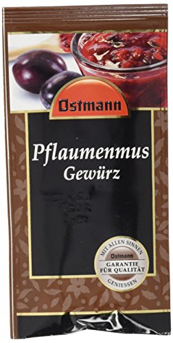 Ostmann Pflaumenmus Gewürz, 15er Pack (15 x 15 g) von Ostmann