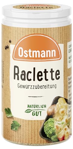 Ostmann Raclette Gewürzzubereitung, 4er Pack (4 x 45 g) (Verpackungsdesign kann abweichen) von Ostmann
