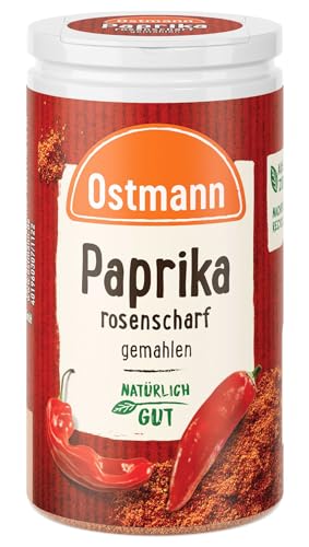 Ostmann Gewürze -Paprika rosenscharf | Schärfe für Gulasch, Suppen und Eintöpfe | 35 g in der Streudose Ostmann Gewürze -Paprika rosenscharf | Schärfe für Gulasch, Suppen und Eintöpfe | 35 g in der Streudose von Ostmann