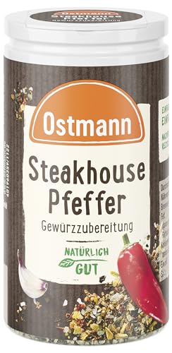 Ostmann Steakhouse Pfeffer, 4 er Pack (4 x 50 g) von Ostmann Gewürze