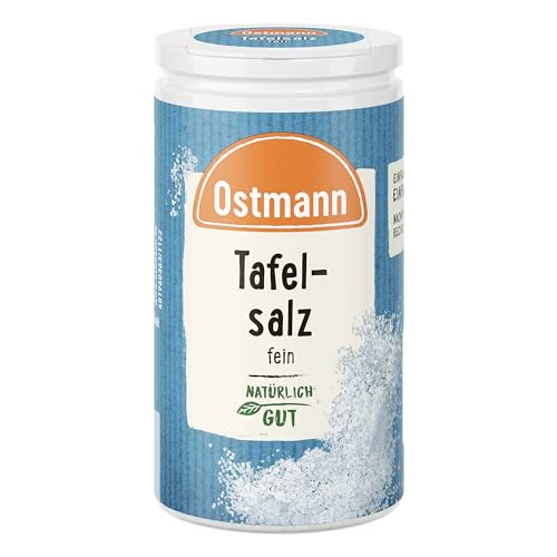 Ostmann Tafelsalz, 4er Pack (4 x 90 g) (Verpackungsdesign kann abweichen) von Ostmann