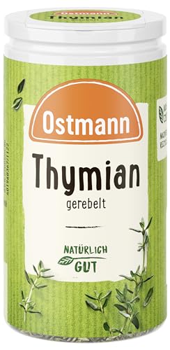 Ostmann Thymian gerebelt 15 g Thymian-Gewürz für viele Fleisch-, Fisch-, Pilz-, und Gemüsegerichte der mediterranen Küche, Menge: 1 Stück Ostmann Thymian gerebelt 15 g Thymian-Gewürz für viele Fleisch-, Fisch-, Pilz-, und Gemüsegerichte der mediterranen Küche, Menge: 1 Stück von Ostmann