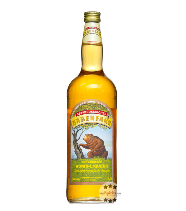 Ostpreußischer Bärenfang Honiglikör  (33 % Vol., 1,0 Liter) von Ostpreußischer Bärenfang