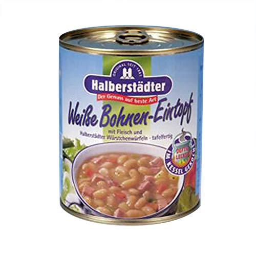 ostprodukte-versand 12x Weiße Bohnen-Eintopf (Halberstädter) (9,6 kg) von ostprodukte-versand