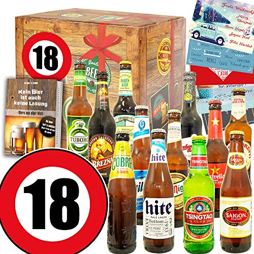 18. Geburtstag Geschenk/Geschenke zum 18 Geburtstag Mann/Bierset Welt von ostprodukte-versand