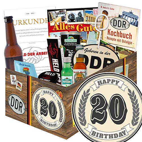 20. Geburtstagsgeschenk/Männer Ostpaket / 20 Geburtstag Geschenke lustig von ostprodukte-versand