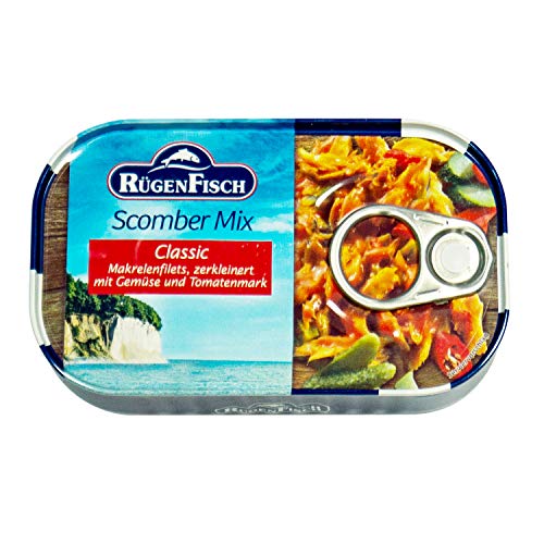 30x Scomber Mix 120g Rügenfisch (3,6 kg) von ostprodukte-versand