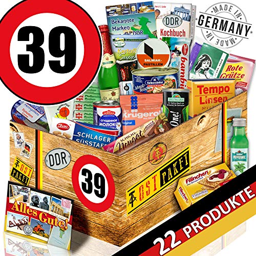 ostprodukte-versand Ossi Paket/Zahl 39 / Geschenkkorb Freund/Spezial Geschenk Box von ostprodukte-versand