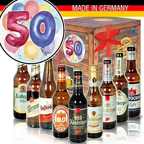 50. Geburtstag - 50. Geburtstag Geschenke Männer - Ost-Deutsche Biere von ostprodukte-versand