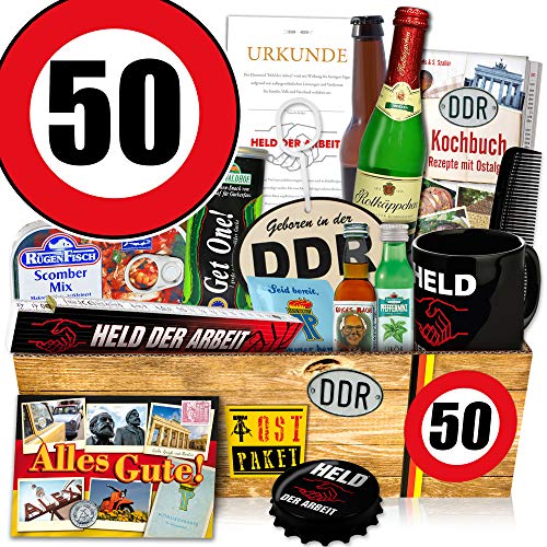 ostprodukte-versand Männer Paket DDR/Männer Box DDR/Geburtstag 50 / Geschenkideen für Opa von ostprodukte-versand