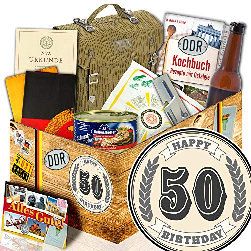 ostprodukte-versand 50. Geburtstag/Ossi Paket / 50. Geburtstag/NVA Set von ostprodukte-versand