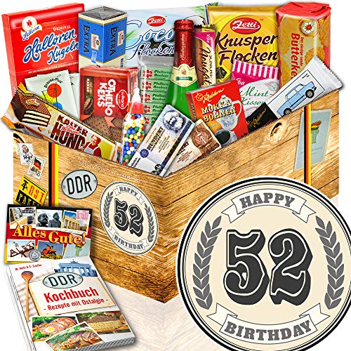ostprodukte-versand 52. Geburtstag - Süßes Kultset DDR - Geschenke Geburtstag Mama von ostprodukte-versand