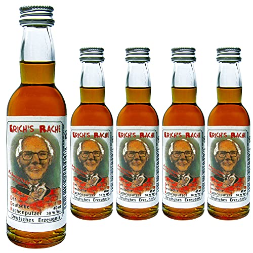 5x40ml Erichs Rache Likör - nostalgische DDR Kultprodukte - DDR Artikel von ostprodukte-versand
