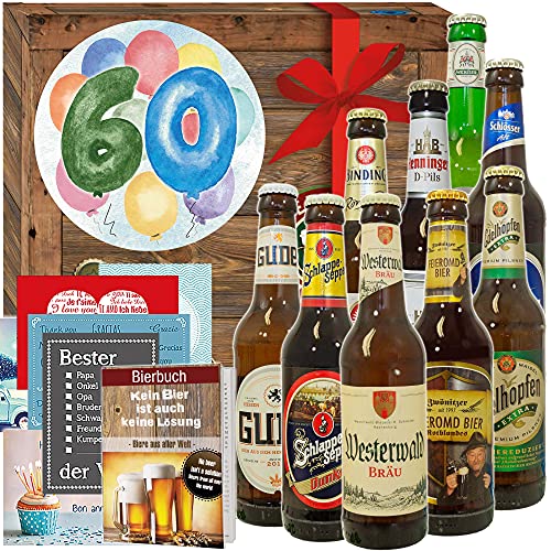 60. Geburtstag/Geschenke zum 60 Geburtstag Männer/Deutsche Bier Box von ostprodukte-versand