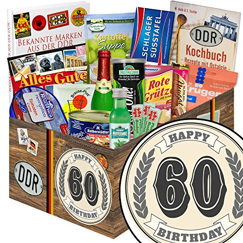 ostprodukte-versand 60. Geburtstag + Geschenkset DDR + 60 Geburtstag Geschenke von ostprodukte-versand
