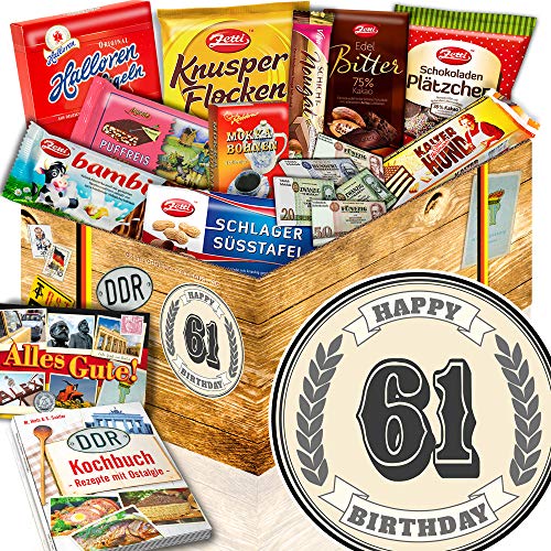 61. Geburtstagsgeschenk - Schoko Kultset DDR - 61-Geburtstag Deko 61. Geburtstagsgeschenk - Schoko Kultset DDR - 61-Geburtstag Deko von ostprodukte-versand