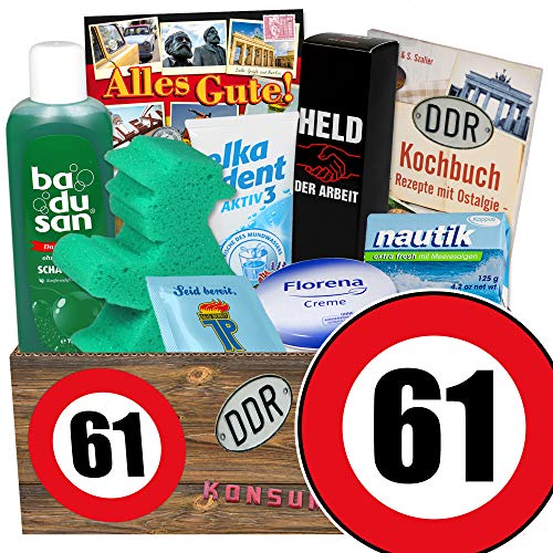 61. Geburtstag/DDR Pflegebox/Geburtstags Geschenk für Mama von ostprodukte-versand