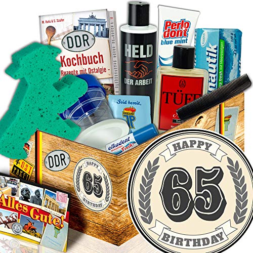 ostprodukte-versand 65 Geburtstag / Männer Pflegeset DDR / Geschenke zum 65 Geburtstag Männer von ostprodukte-versand