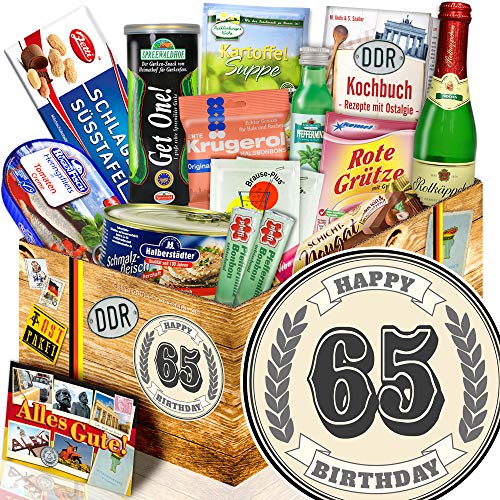 ostprodukte-versand 65. Geburtstagsgeschenke + Geschenk DDR + Geschenke 65. Geburtstag Mann von ostprodukte-versand