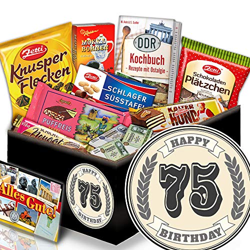 ostprodukte-versand 75. Geburtstagsgeschenk - 75 Geburtstag Geschenke Manner - Schokolade DDR von ostprodukte-versand