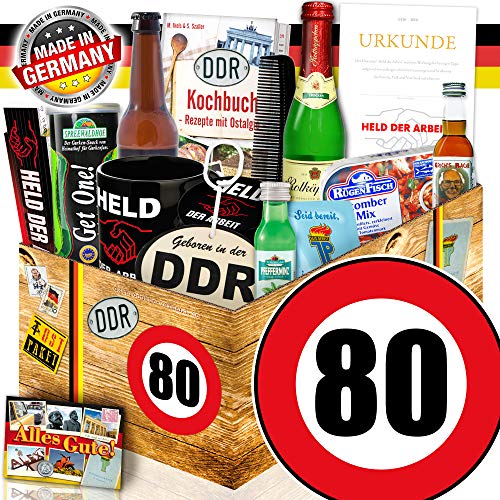 ostprodukte-versand Männer Paket DDR/Männerset DDR/Geburtstag 80 / Geschenk Korb Opa von ostprodukte-versand