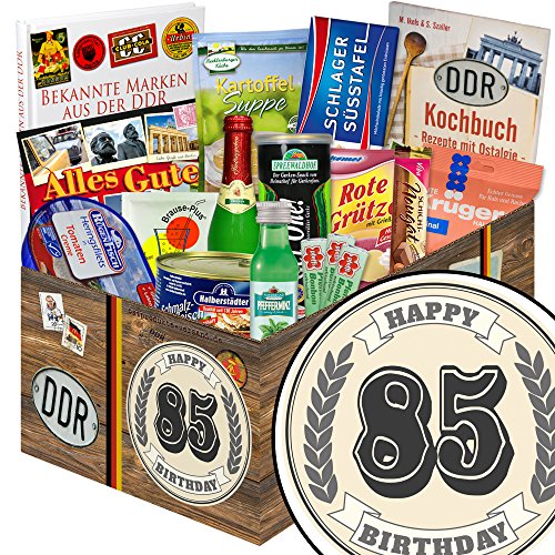 ostprodukte-versand Geschenke zum 85. + Ost Spezialitäten + 85 Geburtstag Geschenke Ideen von ostprodukte-versand