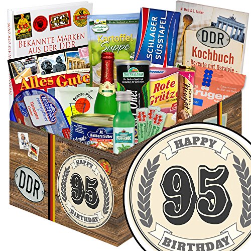 ostprodukte-versand 95. Geburtstagsgeschenk + DDR Geschenkkorb + Geschenke 95 Geburtstag Frau von ostprodukte-versand