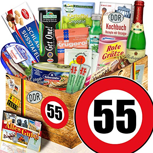 ostprodukte-versand DDR Produkte L/Geburtstag 55 / Geschenk Set Papa/Geschenkset Spezialitäten von ostprodukte-versand