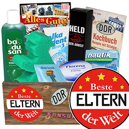 Beste Eltern der Welt/DDR Pflegebox/besondere Geschenke für Eltern Beste Eltern der Welt/DDR Pflegebox/besondere Geschenke für Eltern von ostprodukte-versand