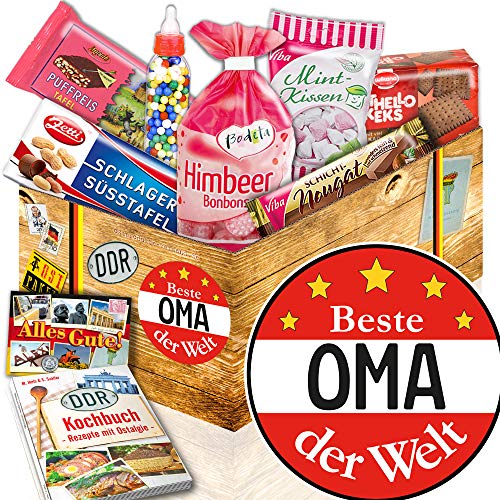 Beste Oma der Welt / Süße DDR Deschenke / Geburtstagsgeschenk von Ostprodukte-Versand.de