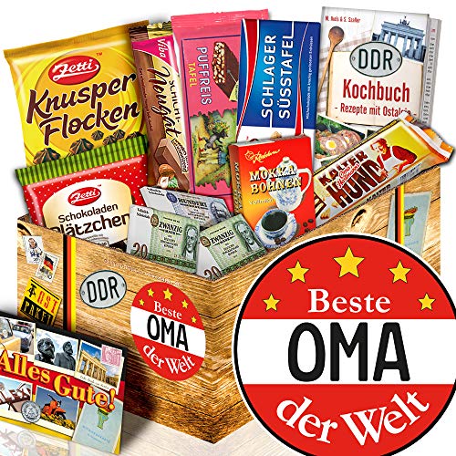 ostprodukte-versand Beste Oma/Schokolade Ostbox/Geburtstag Geschenk von ostprodukte-versand