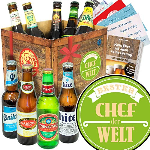 Bester Chef/Biersorten der Welt/Geschenke Chef Bester Chef/Biersorten der Welt/Geschenke Chef von ostprodukte-versand