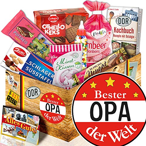 ostprodukte-versand Bester Opa/DDR Suessigkeiten Set/Geburtstags Geschenke von ostprodukte-versand