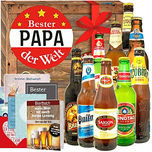 Bester Papa + Bier der Welt + Geschenkideen Papa von ostprodukte-versand