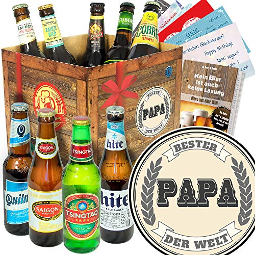 Bester Papa der Welt/Biere aus aller Welt/Geschenk für Papa Bester Papa der Welt/Biere aus aller Welt/Geschenk für Papa von ostprodukte-versand