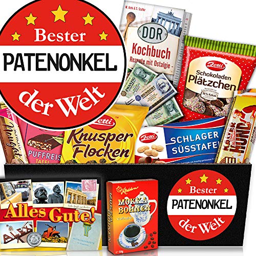 ostprodukte-versand Bester Patenonkel - Geschenk für Patenonkel Geburtstag - Ossi Schokolade von ostprodukte-versand