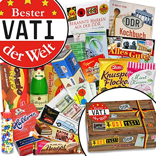 Bester Vati/Geschenkbox Geschenkidee DDR/mit Buch/Papis Geschenk Bester Vati/Geschenkbox Geschenkidee DDR/mit Buch/Papis Geschenk von ostprodukte-versand
