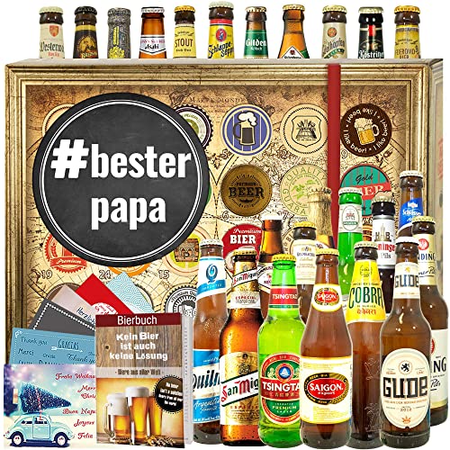 BesterPapa/Vater Geschenke Geburtstag / 24x Biere Welt und D/Adventskalender 2023 Bier Männer von ostprodukte-versand