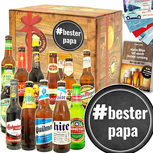 BesterPapa/Vater Geschenke Geburtstag / 12 Biere der Welt von ostprodukte-versand