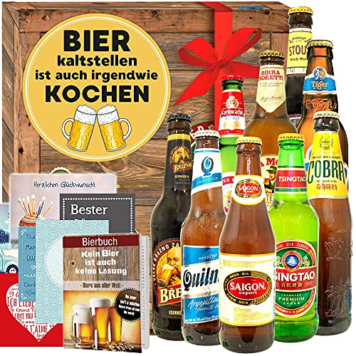 Bier kalt stellen ist.. / Bierset aus aller Welt/Geschenke für Männer Bier kalt stellen ist.. / Bierset aus aller Welt/Geschenke für Männer von ostprodukte-versand