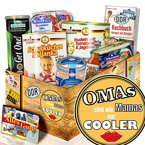 ostprodukte-versand Coole Omas - DDR Paket Geschenk - Geburtstagsgeschenk für Oma - DDR Waren von ostprodukte-versand