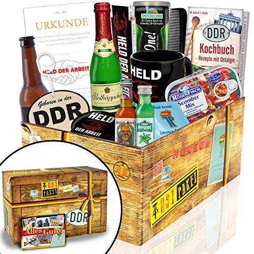 ostprodukte-versand DDR Männer Geschenkbox XXL/Geschenk Box DDR/Geschenk für Freund Geburtstag von ostprodukte-versand