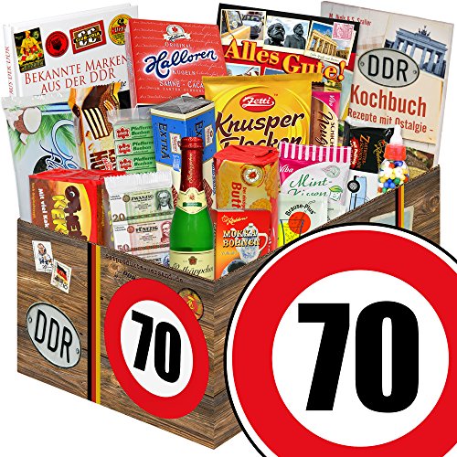 ostprodukte-versand DDR Paket/Zahl 70 / Geschenk Idee Vater/Geschenk Süß von ostprodukte-versand